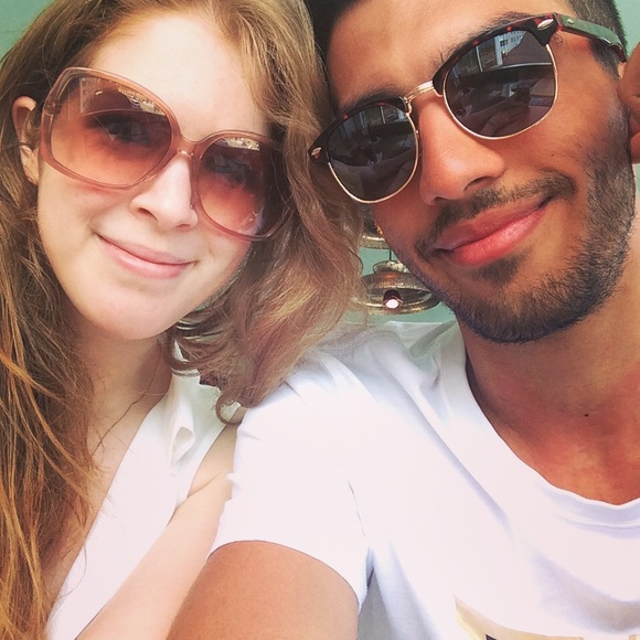 SOLD Kate Spade Nude sunglasses -oversized - Picture 4 of 6